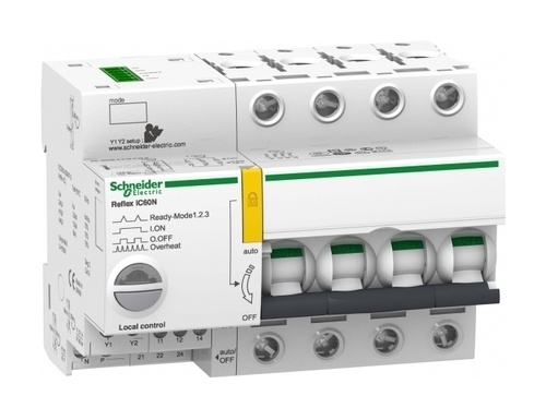 Автоматический выключатель Schneider Electric Acti9 4P 25А (D) 10кА