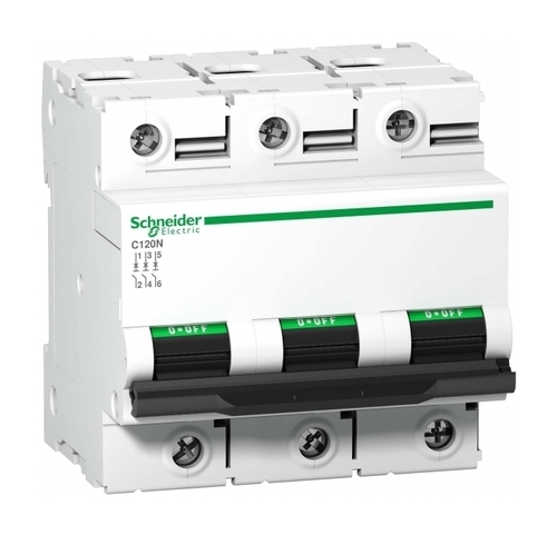 Автоматический выключатель Schneider Electric Acti9 3P 80А (B) 10кА