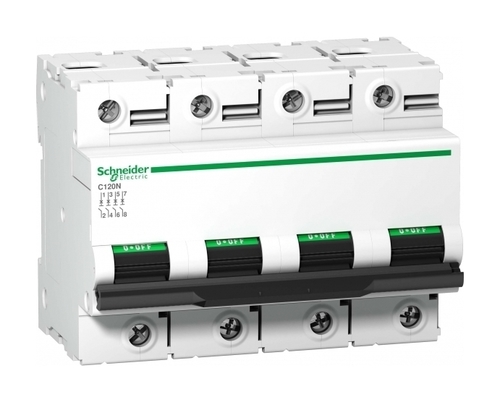 Автоматический выключатель Schneider Electric Acti9 4P 125А (B) 10кА