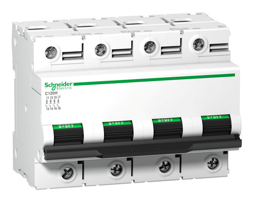 Автоматический выключатель Schneider Electric Acti9 4P 63А (B) 15кА