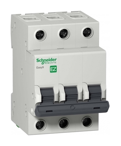 Автоматический выключатель Schneider Electric Easy9 3P 6А (C) 4.5кА