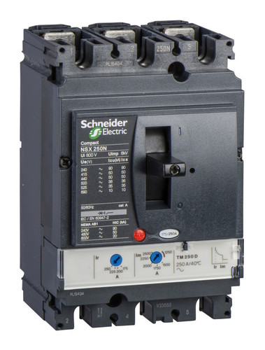 Силовой автомат Schneider Electric Compact NSX 250, TM-D, 36кА, 3P, 160А