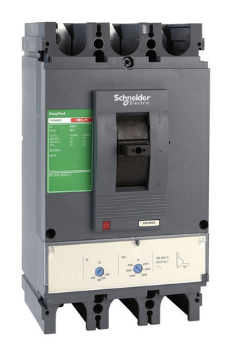 Силовой автомат Schneider Electric EasyPact CVS 400, TM-D, 36кА, 3P, 400А