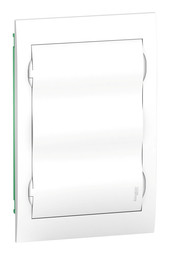 Распределительный шкаф Easy9 36 мод., IP40, встраиваемый, пластик, белая дверь, с клеммами