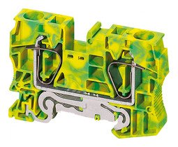 Пружинная клемма для заземления TERMINAL 16 мм², желто-зеленый, NSYTRR162PE